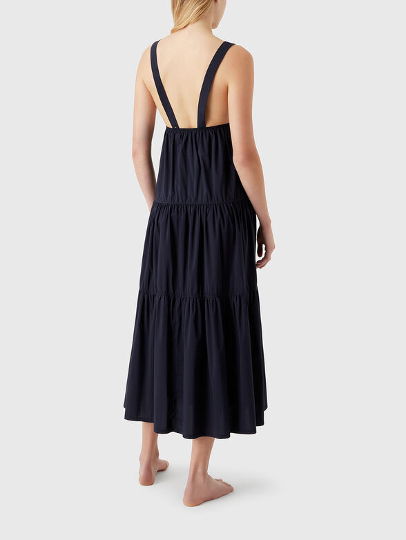 V-neck midi dress - 2