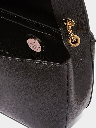 LIYA MEDIUM Black leather bag - 3