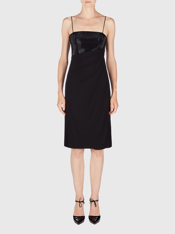 Midi dress with crystals - 1