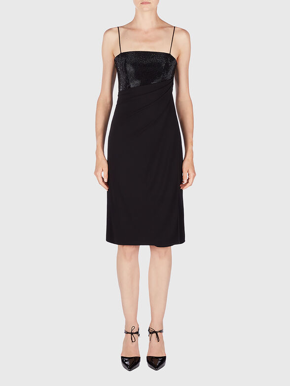 Midi dress with crystals - 1
