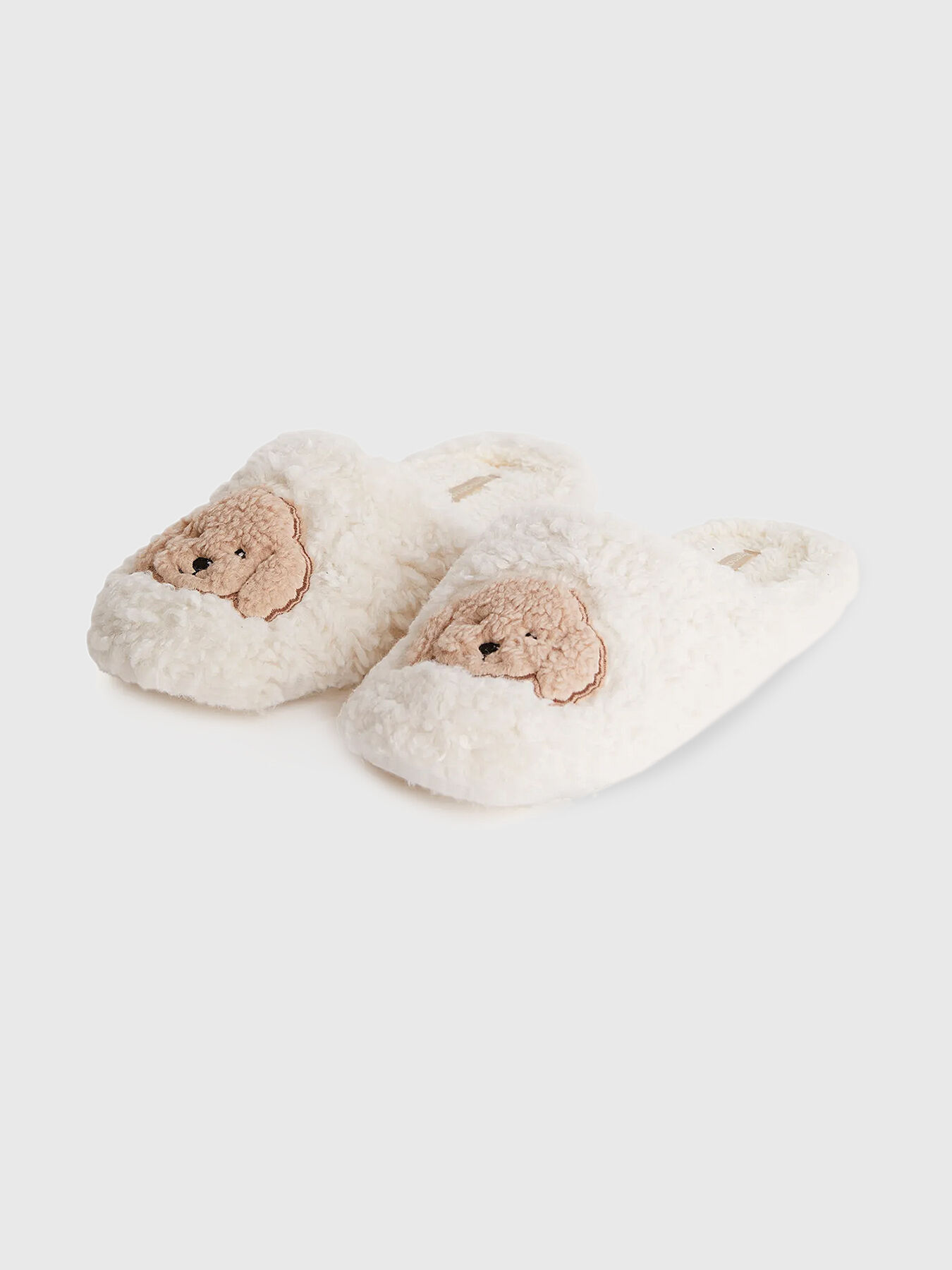 Poodle slippers shop