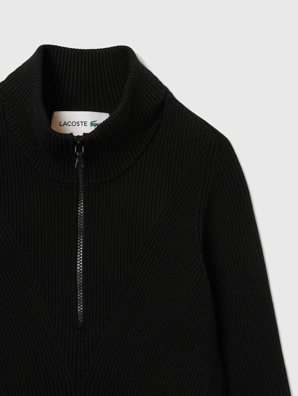 Ribbed knit sweater - 2