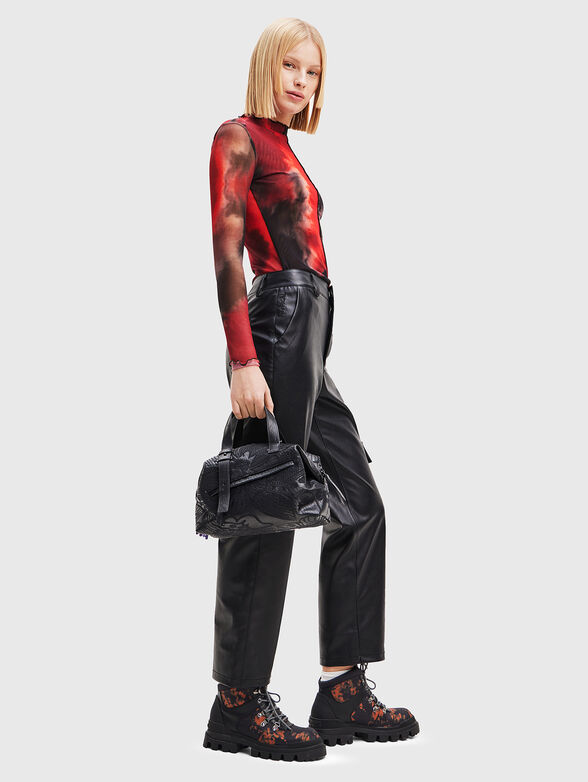 ALPHA KIRUNA tote bag with floral embroidery - 2