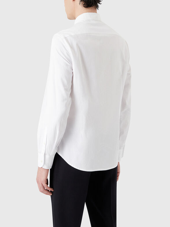 White cotton shirt  - 3
