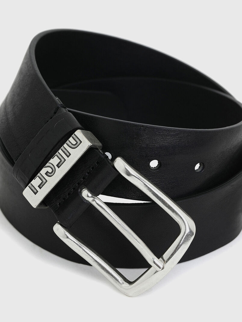 B-VISIBLE leather belt - 3