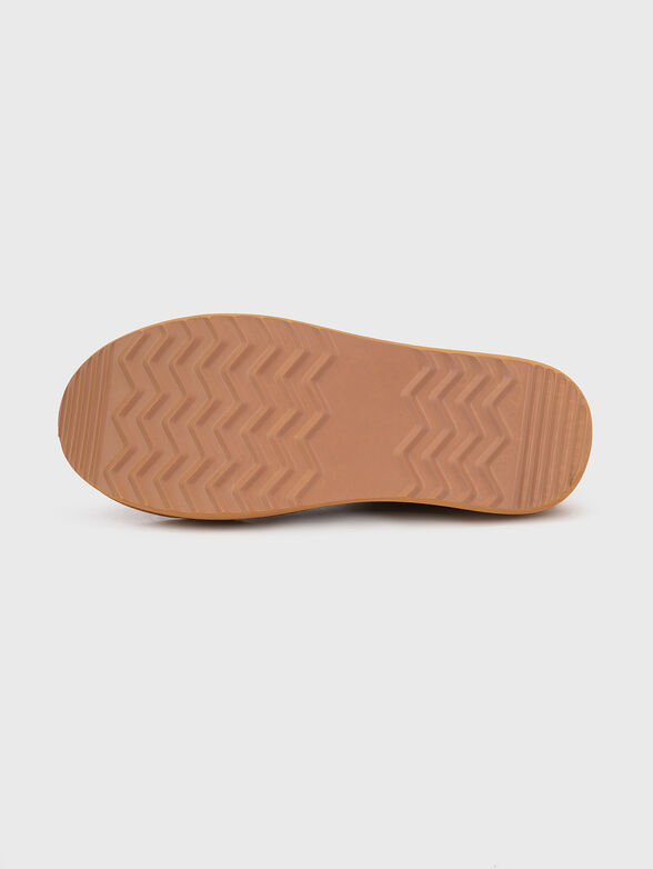 JANE 02 suede platform mules - 5