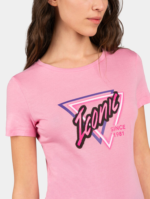 T-shirt with accent print - 2