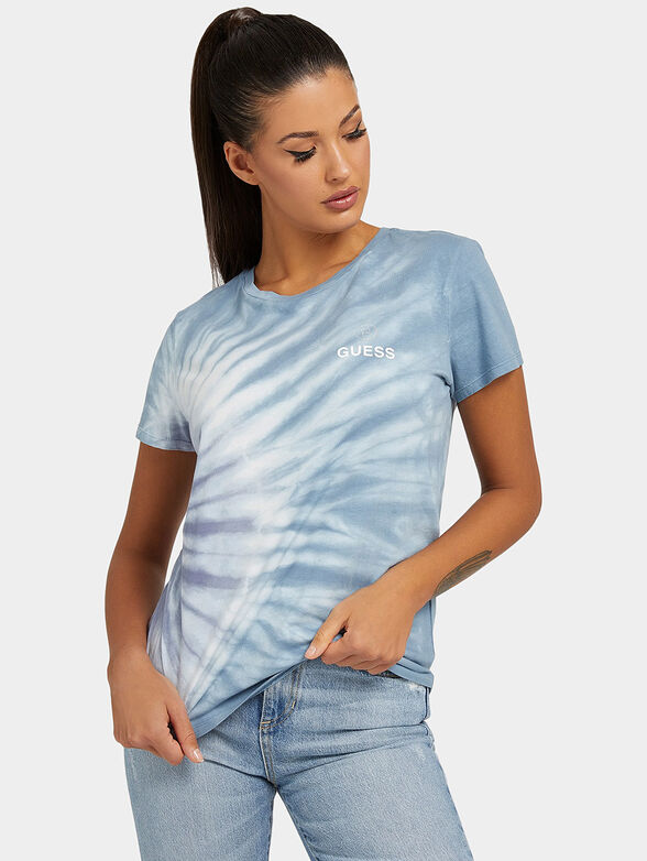 T-shirt with tie-dye effect - 1
