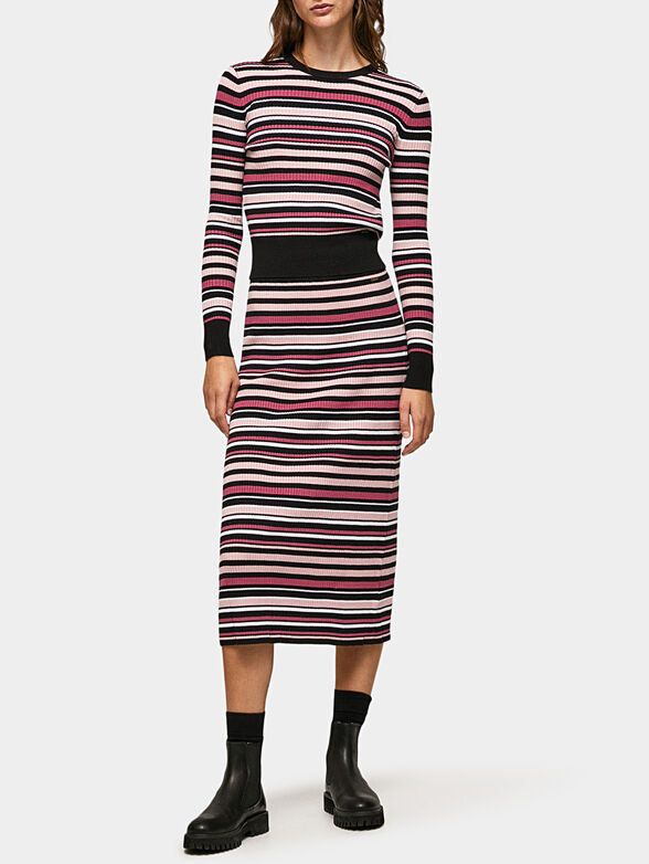 TIFFANI striped skirt - 4