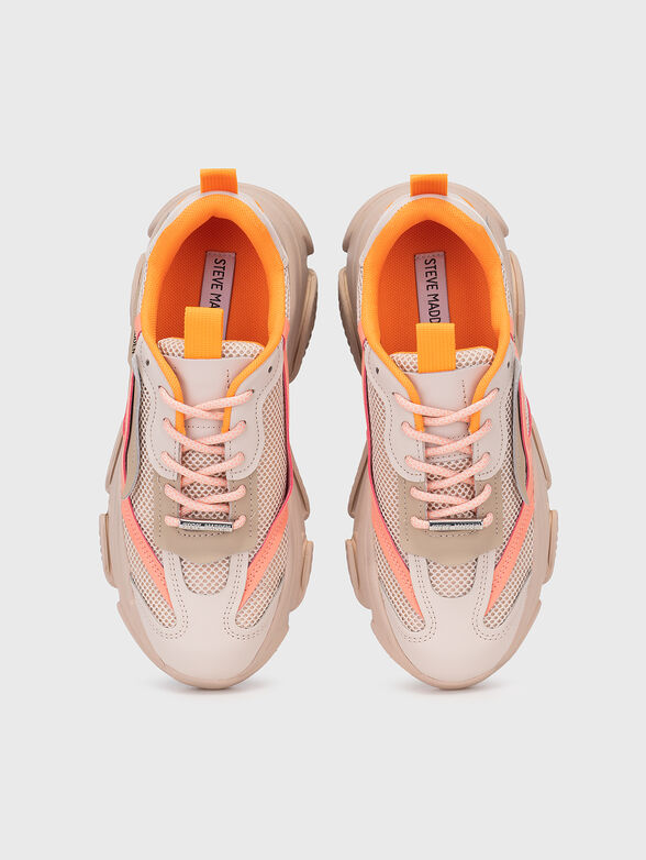 POSSESSION-E sports shoes with beige accents - 6