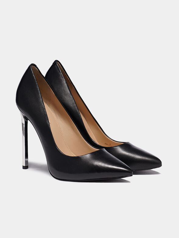 EDMA Black leather pumps - 2