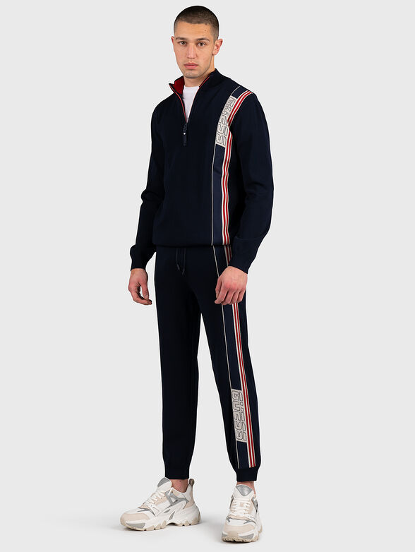 ANTHONY sweatshirt with hood and zip - 2