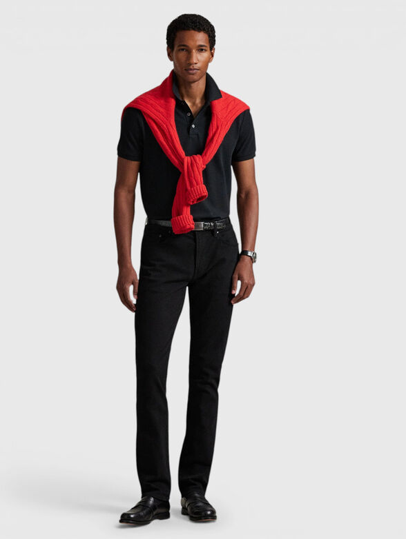 Cotton blend polo shirt - 2