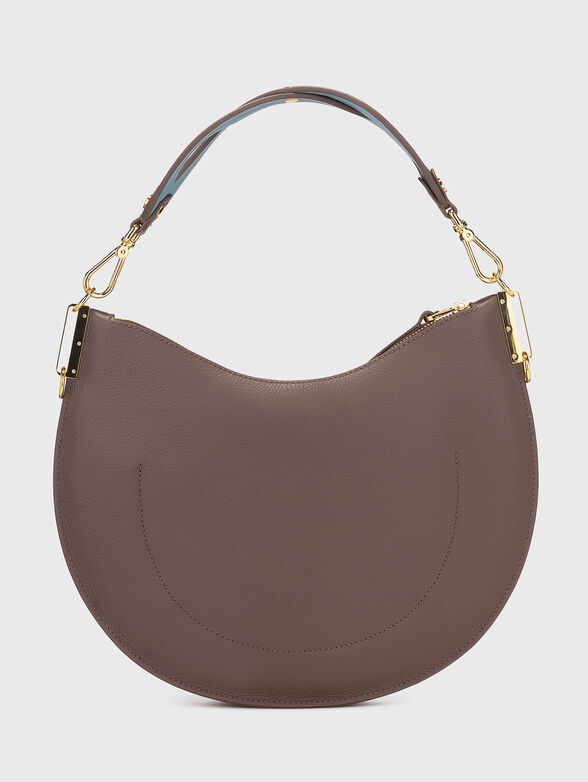 Leather bag with logo - 3