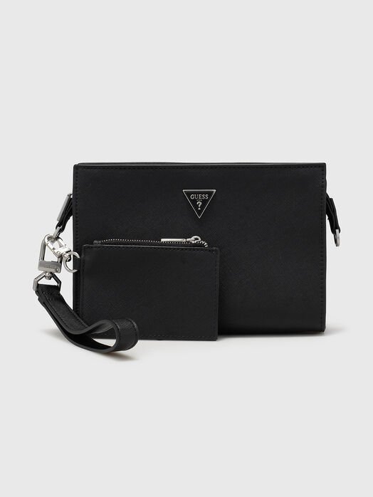 Crossbody bag with a small wallet