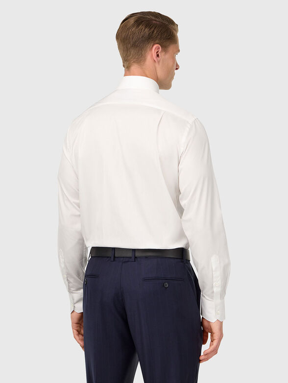 Cotton shirt in white - 3