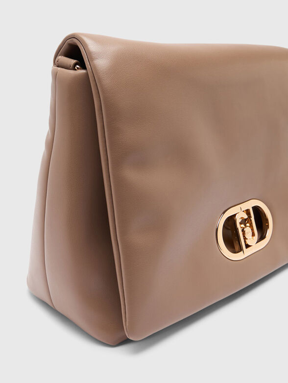 Crossbody bag with an accent handle - 4