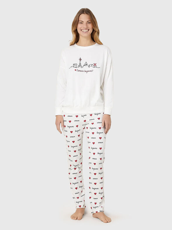L'AMOUR TOUJOURS two-piece pyjamas - 1