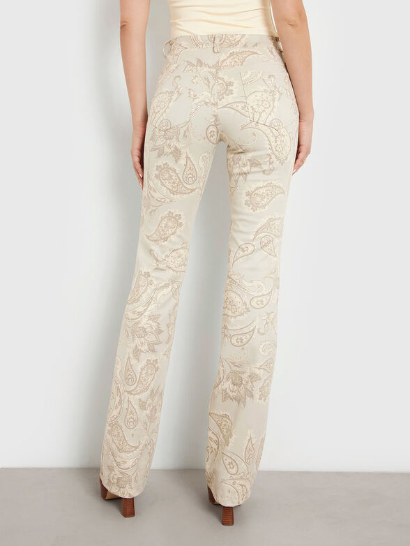 Paisley print pants - 2