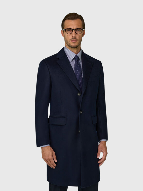 Single breasted wool coat - 2