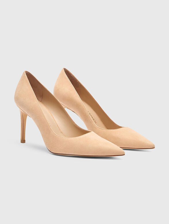 STUART POWER 85 beige high heeled shoes - 2