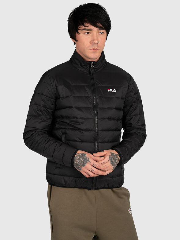 BERGLERN black jacket with quilted effect - 1