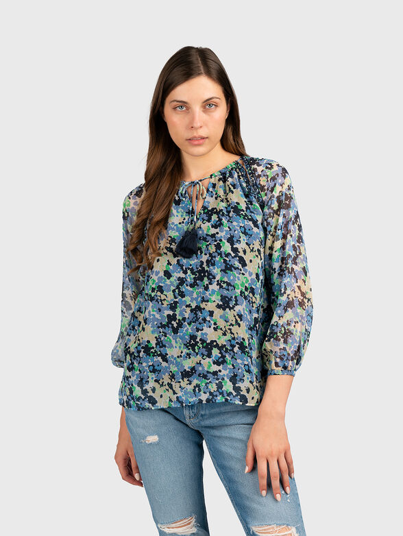 CHIARA print blouse - 1