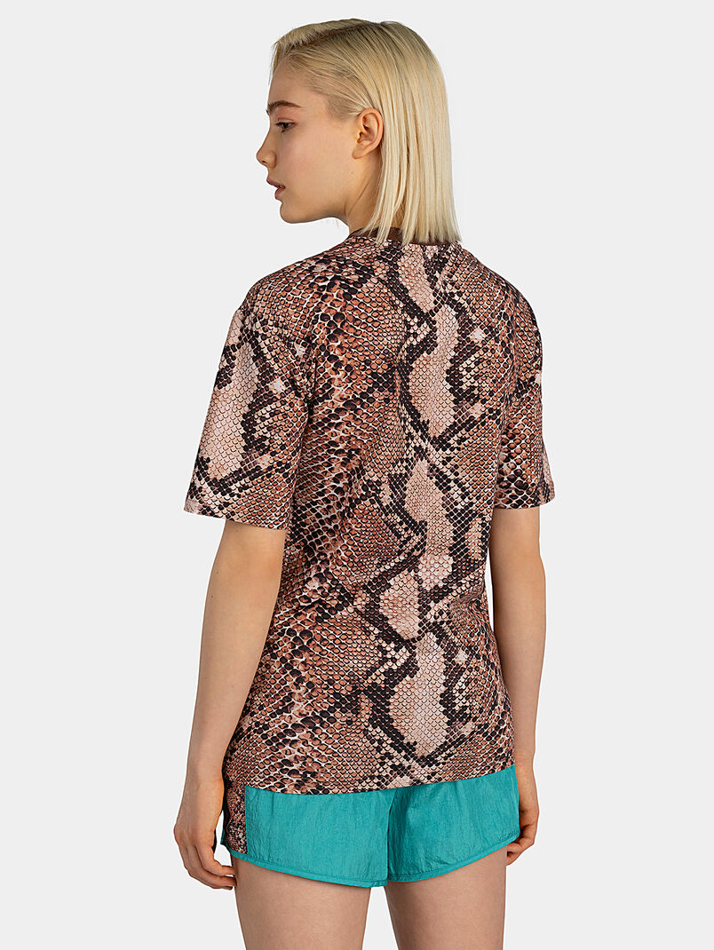 NERO T-shirt with snakeskin print - 3