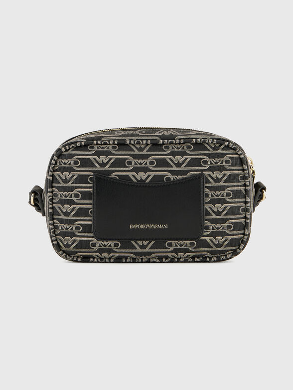 Crossbody bag with monogram print - 3