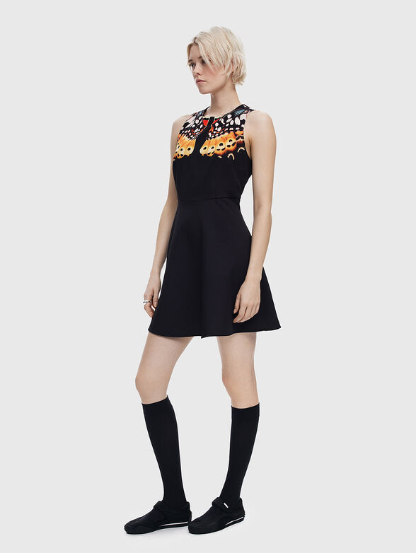 Dress with multi-colored details - 5