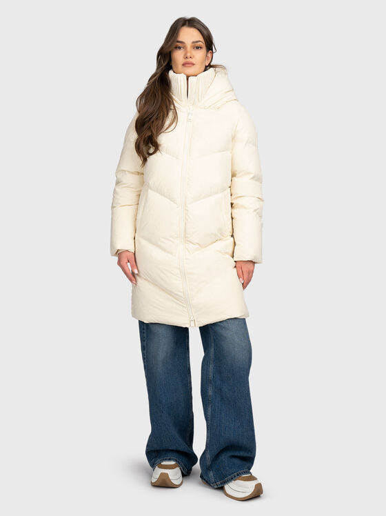 Пухено яке ELEONOR с висока яка - 1