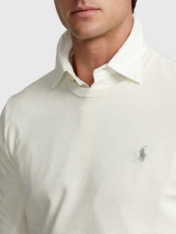 Sweater with logo detail  - 3