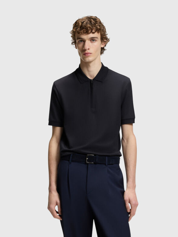 Polo shirt with a zip - 1