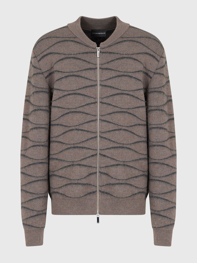 Cardigan with zip brand EMPORIO ARMANI —