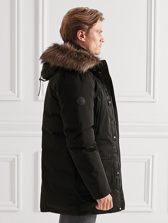 Winter jacket with a hood - 4