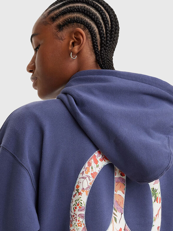 Back print sweatshirt  - 4