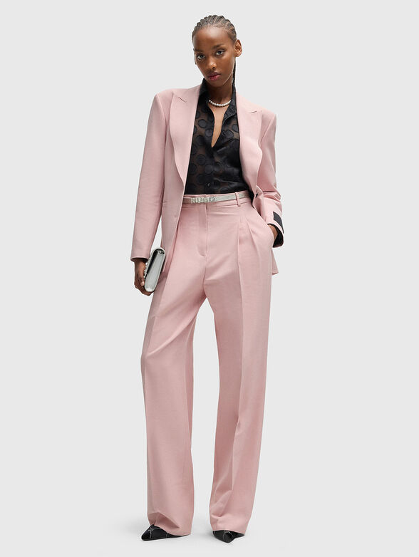 HAVIRA trousers with wide leg - 4