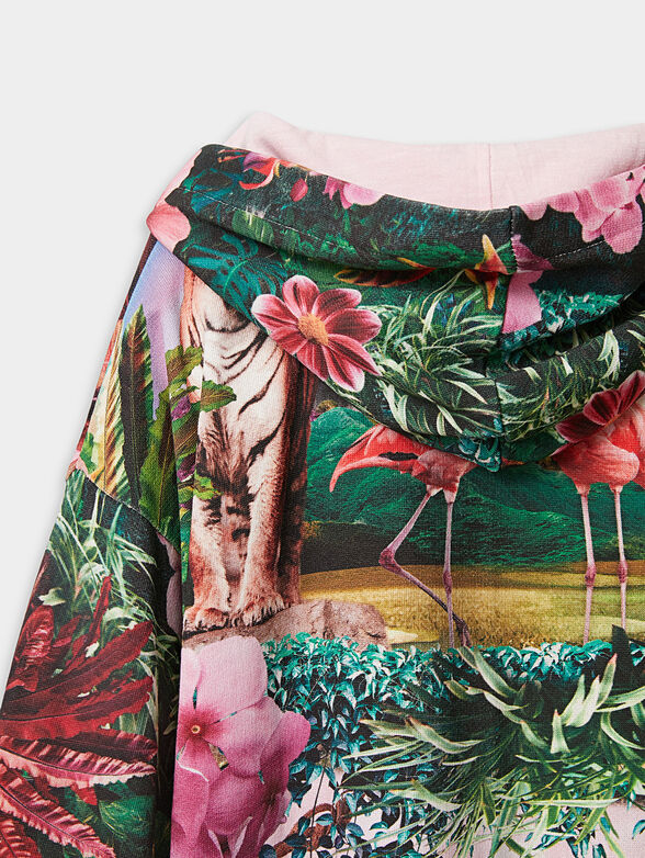 AGATA tropical sweatshirt - 5