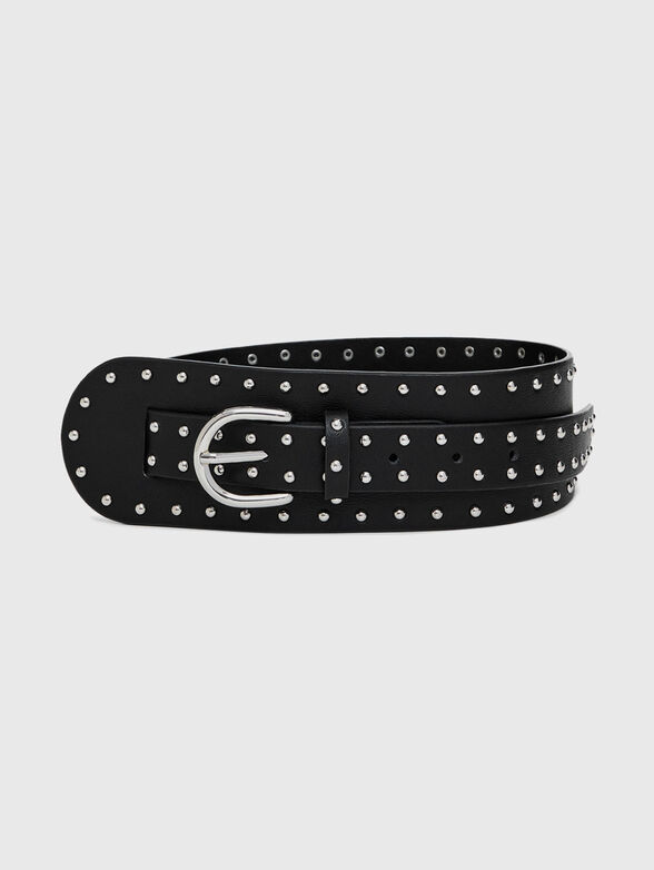 Belt with studs in black - 1