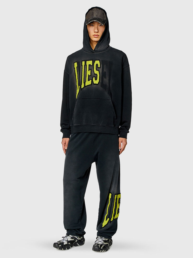 P-MARCHI sports trousers with logo accent - 3