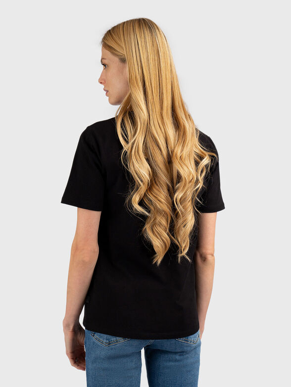 Crew neck T-shirt with studs - 2