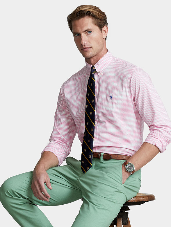 Shirt in plaid pattern - 1