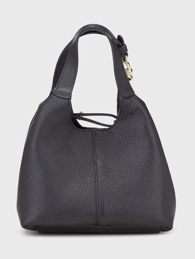 Leather bag with long strap and tote bag - 3