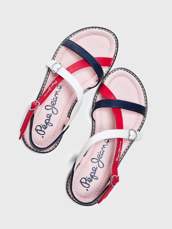 ELSA BRITT Multistrap sandals - 2