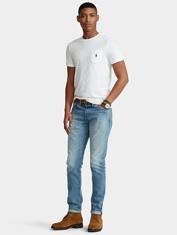 Cotton  t-shirt with pocket - 2