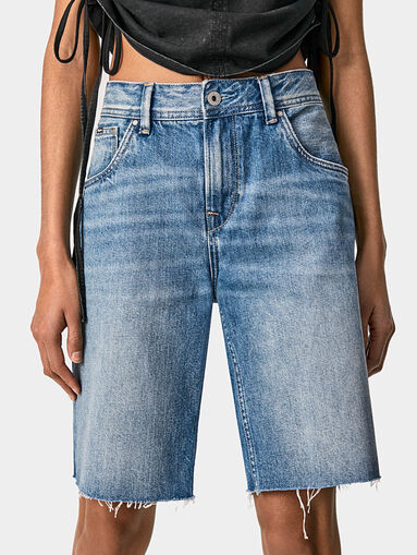 VIOLET Denim shorts - 4