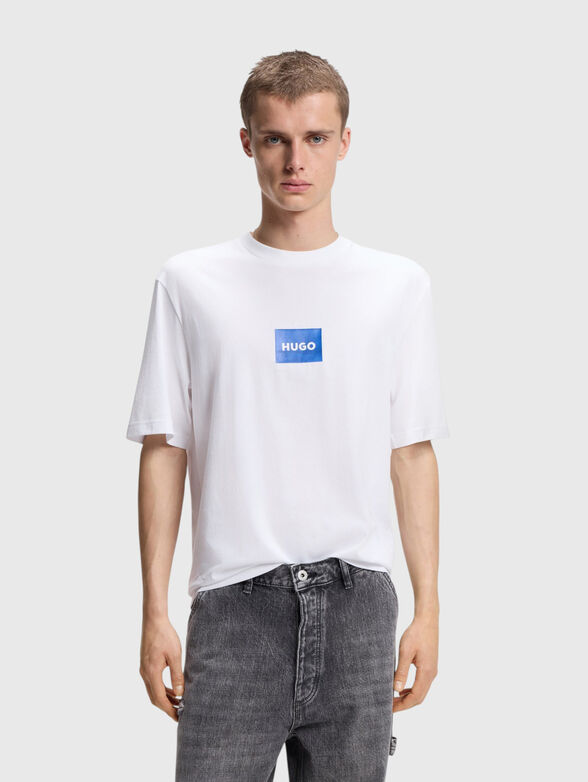 Cotton T-shirt with a crew neck - 1