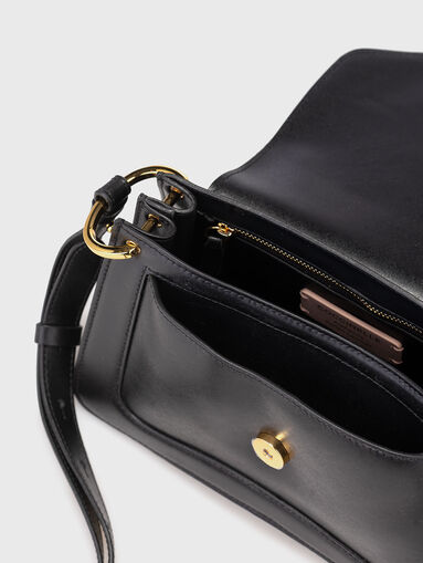 C-ME leather bag with accent logo - 5