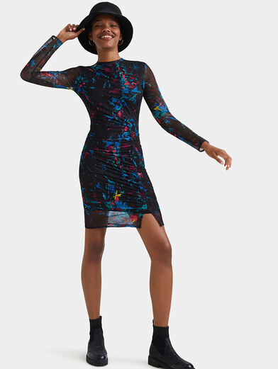 KAMERON Dress with art print - 2