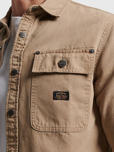 VINTAGE CANVAS shirt - 4